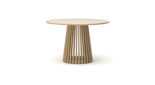 Bur Oak Dining Table 120rd